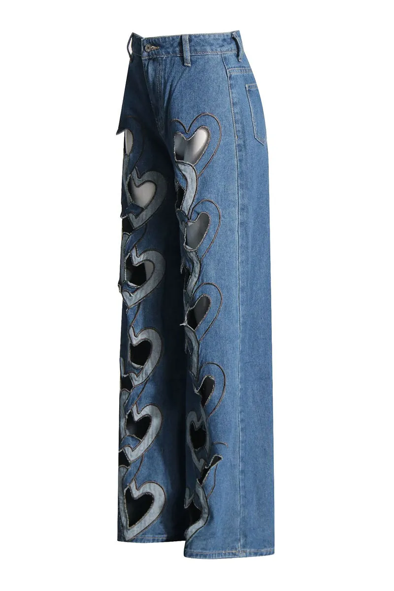 HPS1414 Heartbreaker Denim Set Pant