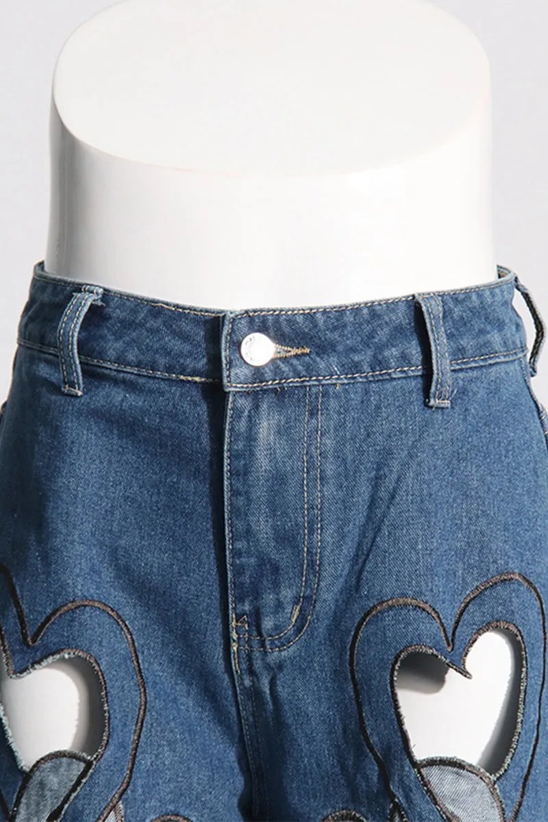 HPS1414 Heartbreaker Denim Set Pant