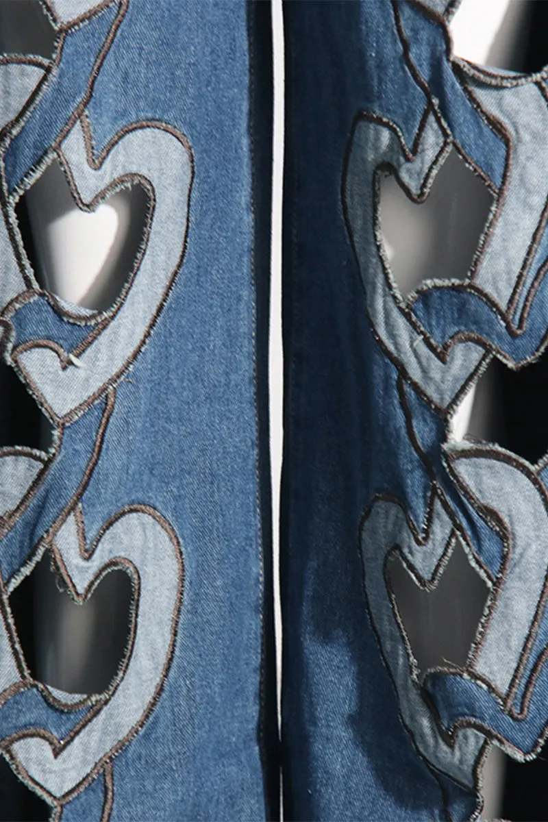 HPS1414 Heartbreaker Denim Set Pant