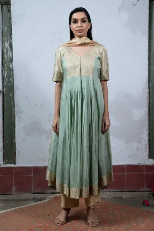 Jaji: Sea Green Salwar