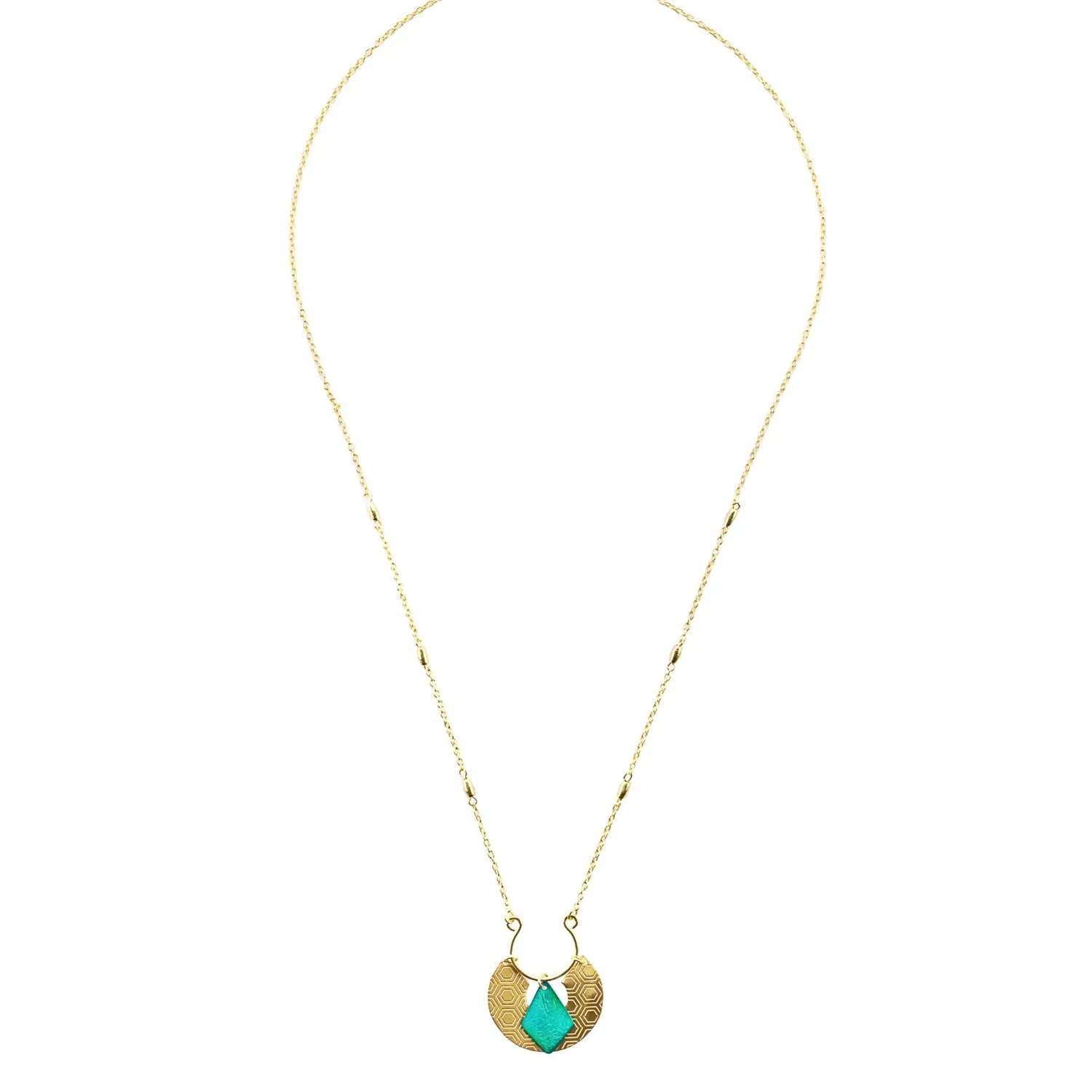 Jaladhi Necklace Honeycomb