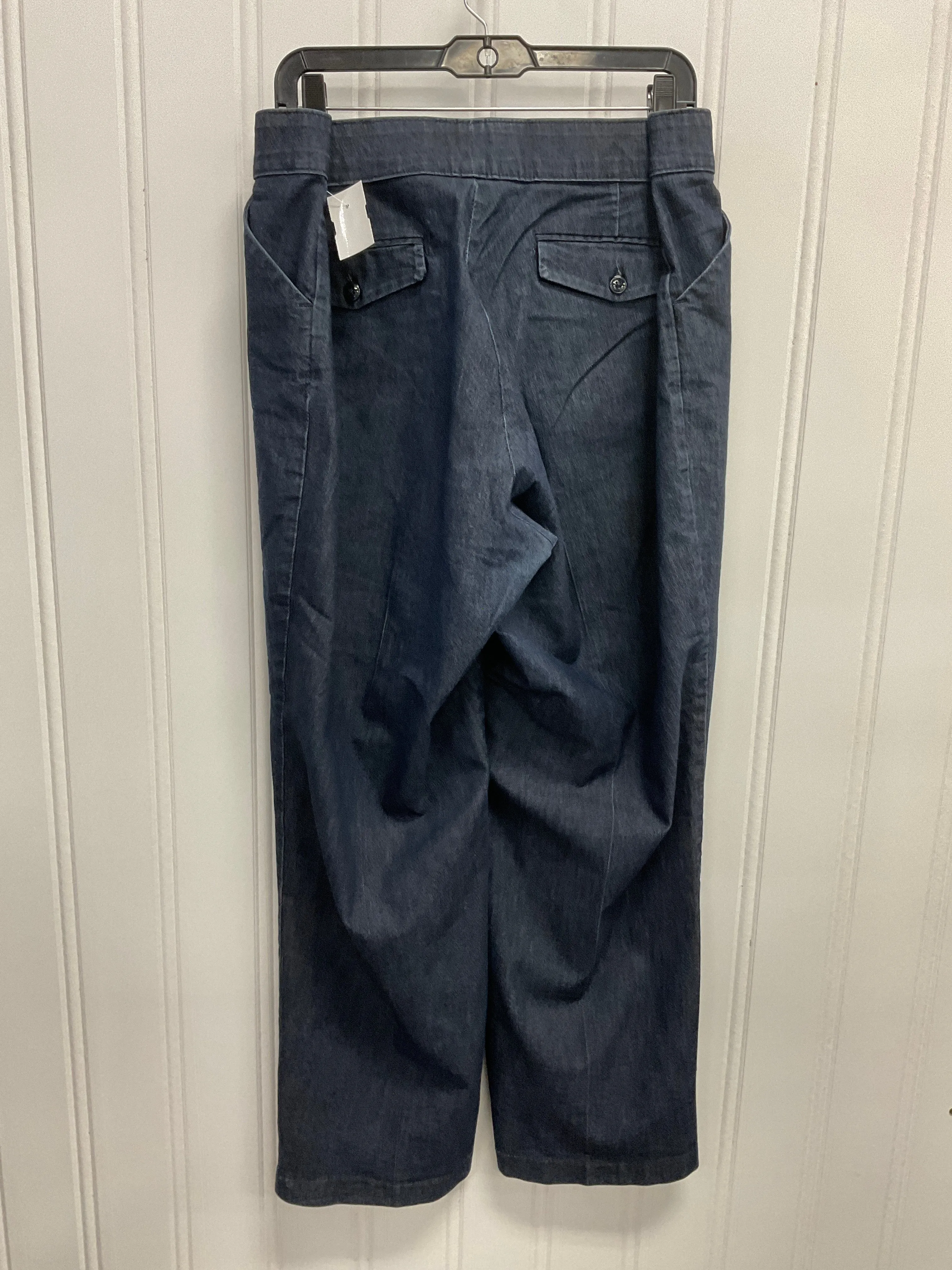 Jeans Straight By Lee In Blue Denim, Size:18