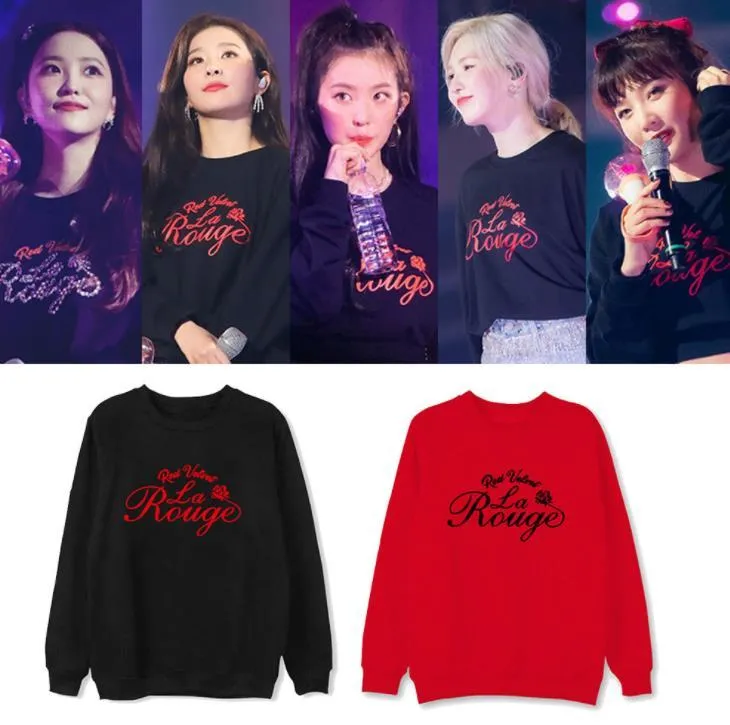 Korean Red Velvet Sweater