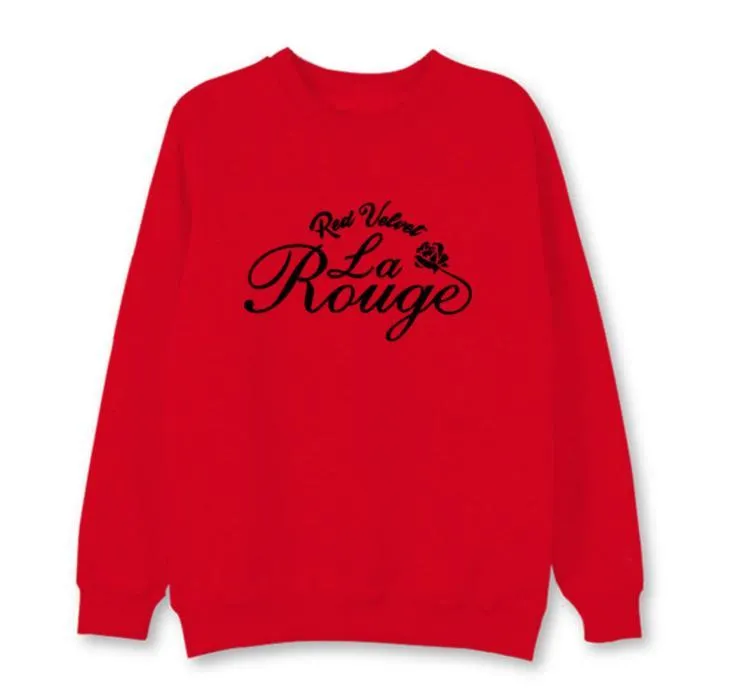 Korean Red Velvet Sweater