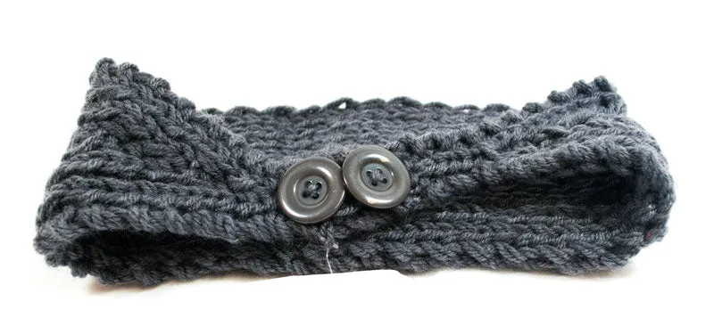 Ladies Knitted Headbands with Spike Studs Wholesale