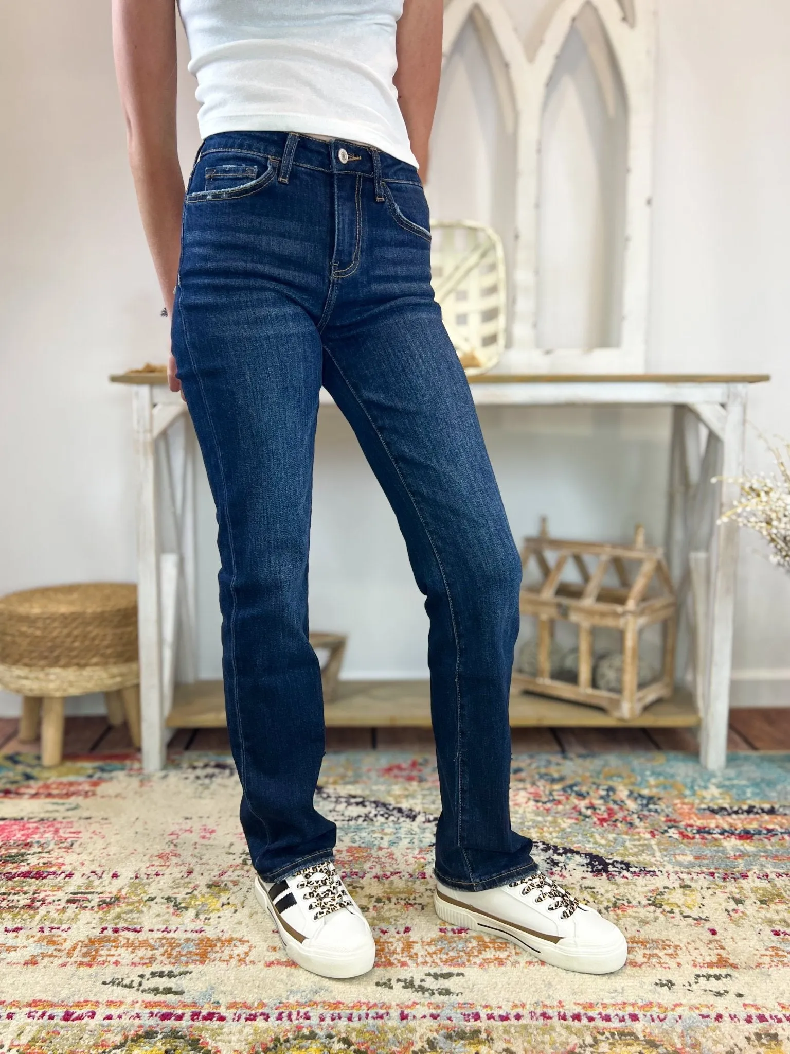 Lovervet by Vervet Day Dream Slim Straight Jeans