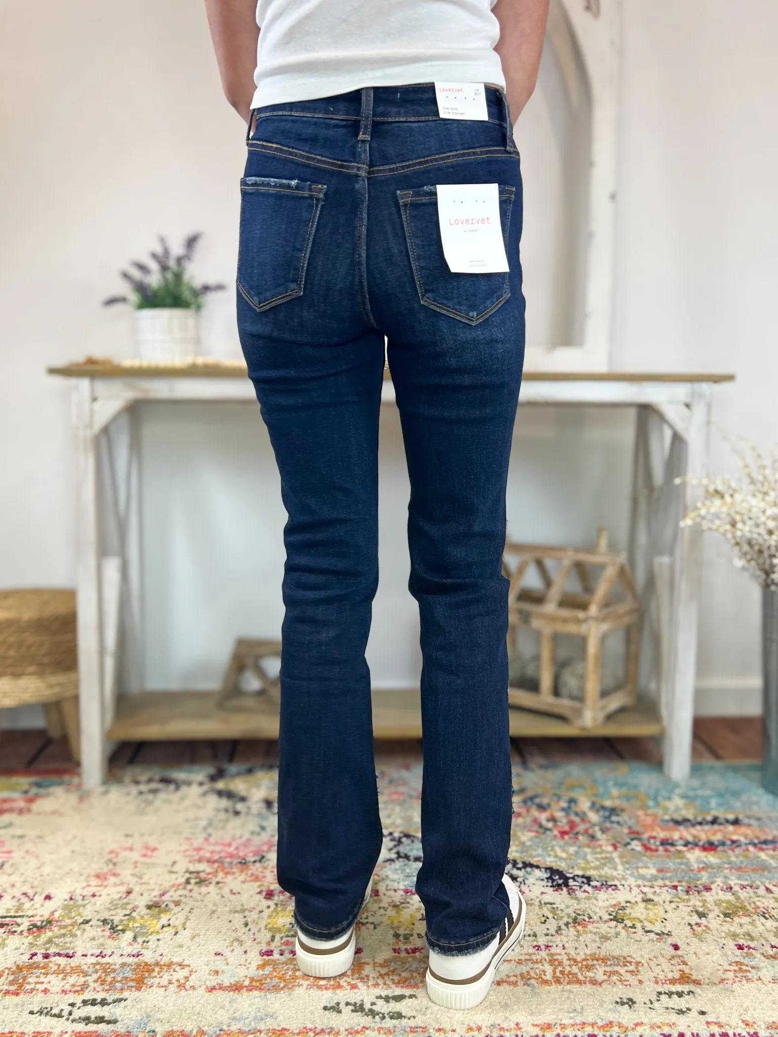 Lovervet by Vervet Day Dream Slim Straight Jeans
