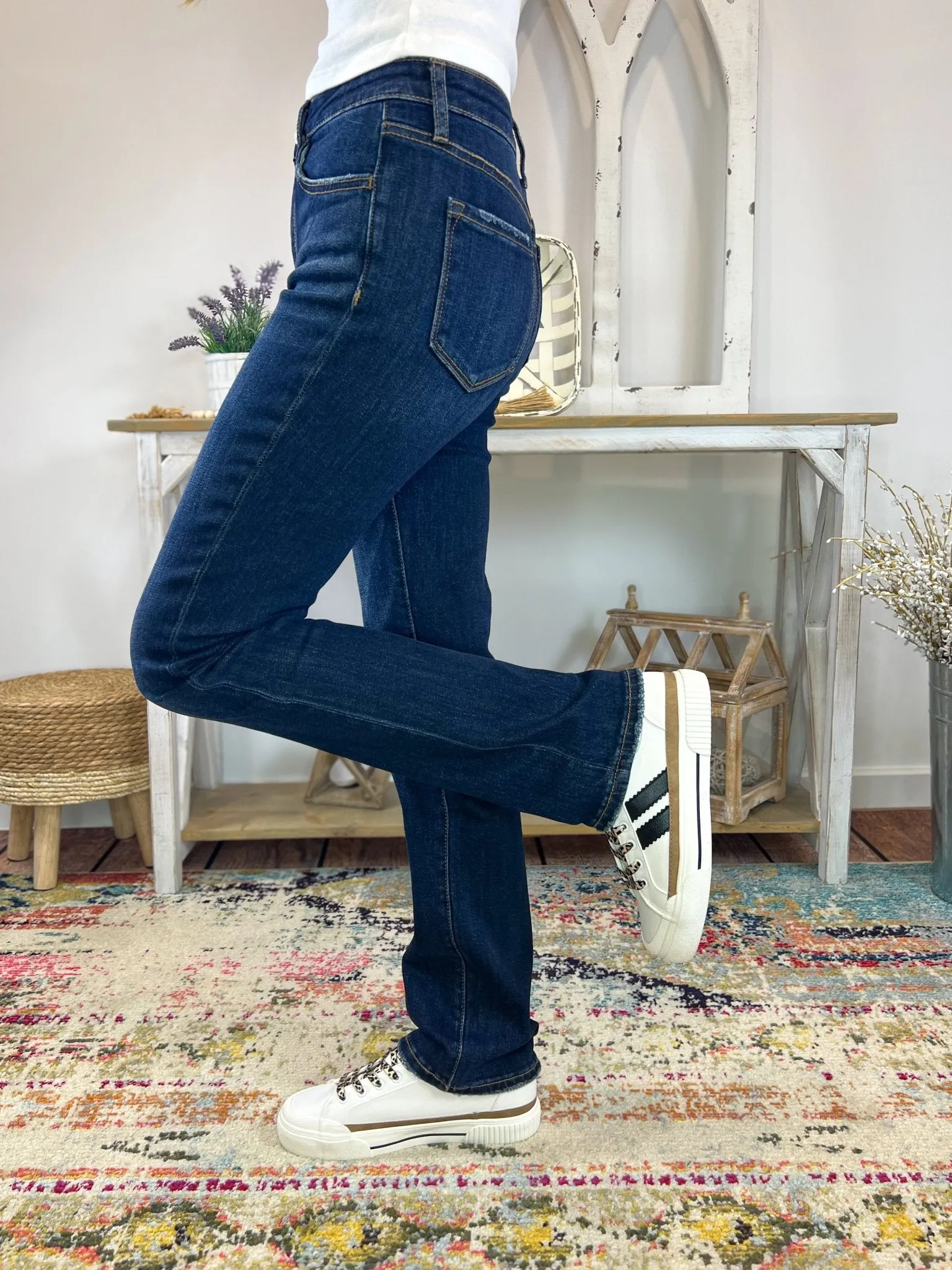 Lovervet by Vervet Day Dream Slim Straight Jeans