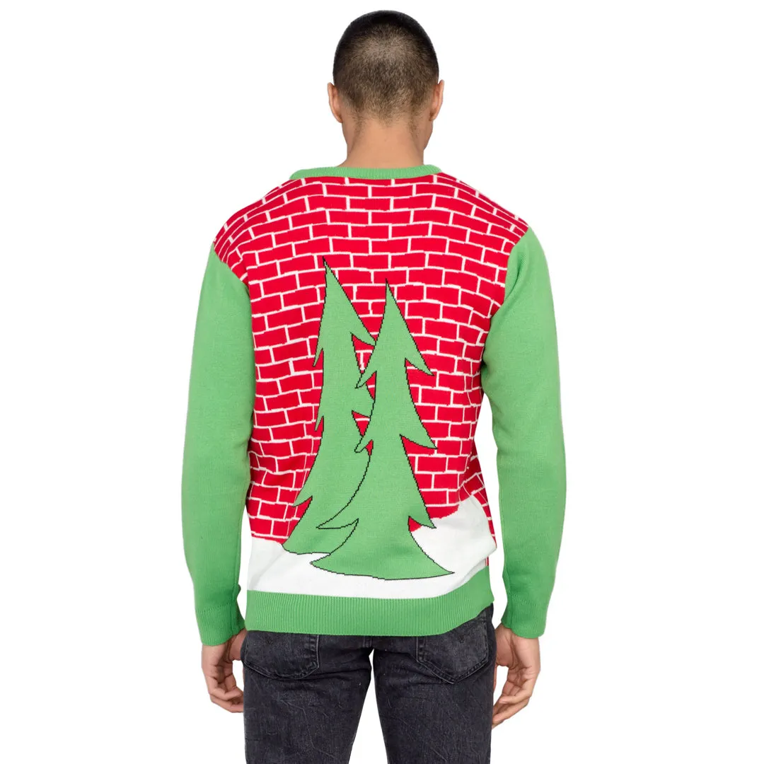 Men's Christmas Sweater JulesRoche Funny Holiday Design