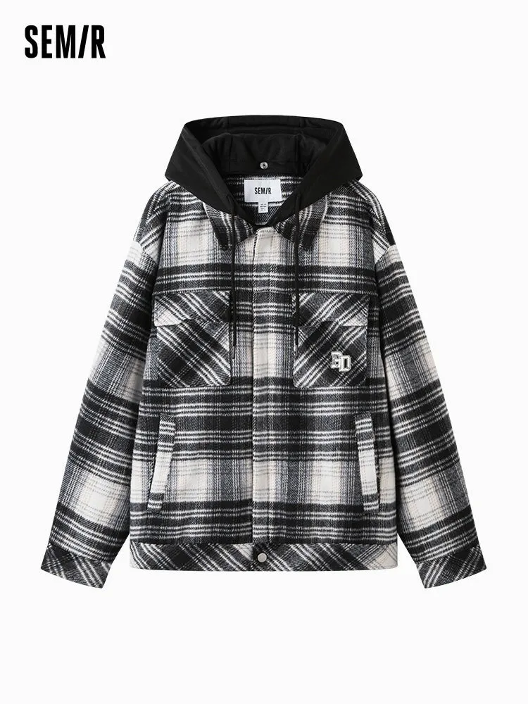 Men's short thin cotton jacket