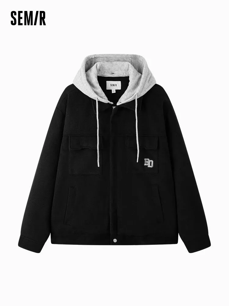 Men's short thin cotton jacket