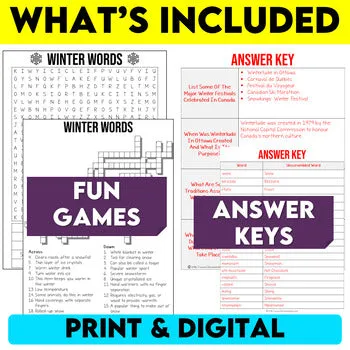Middle School Winter Activities