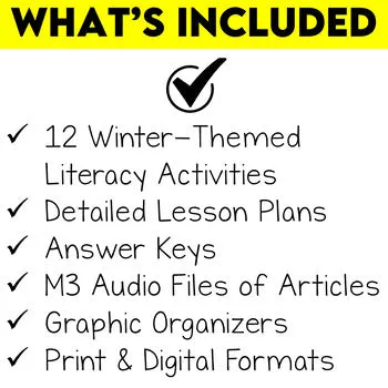 Middle School Winter Activities