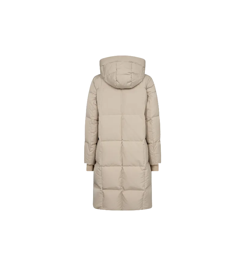 MMNova Square Down Coat - Feather Gray - Mos Mosh