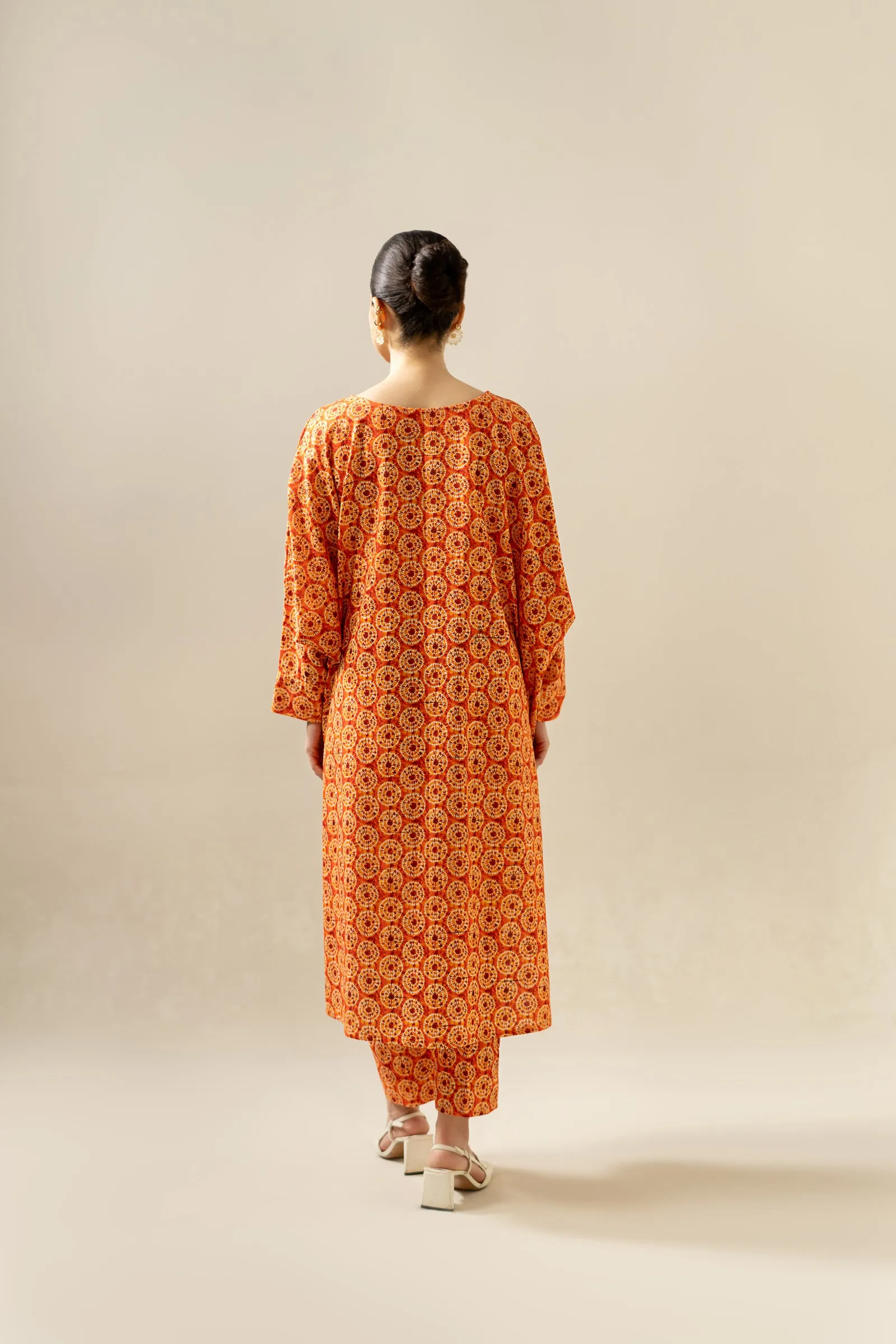 Multi Slub Khaddar Digital print