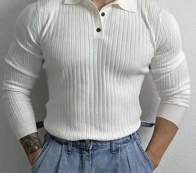 Muscle fit sweater