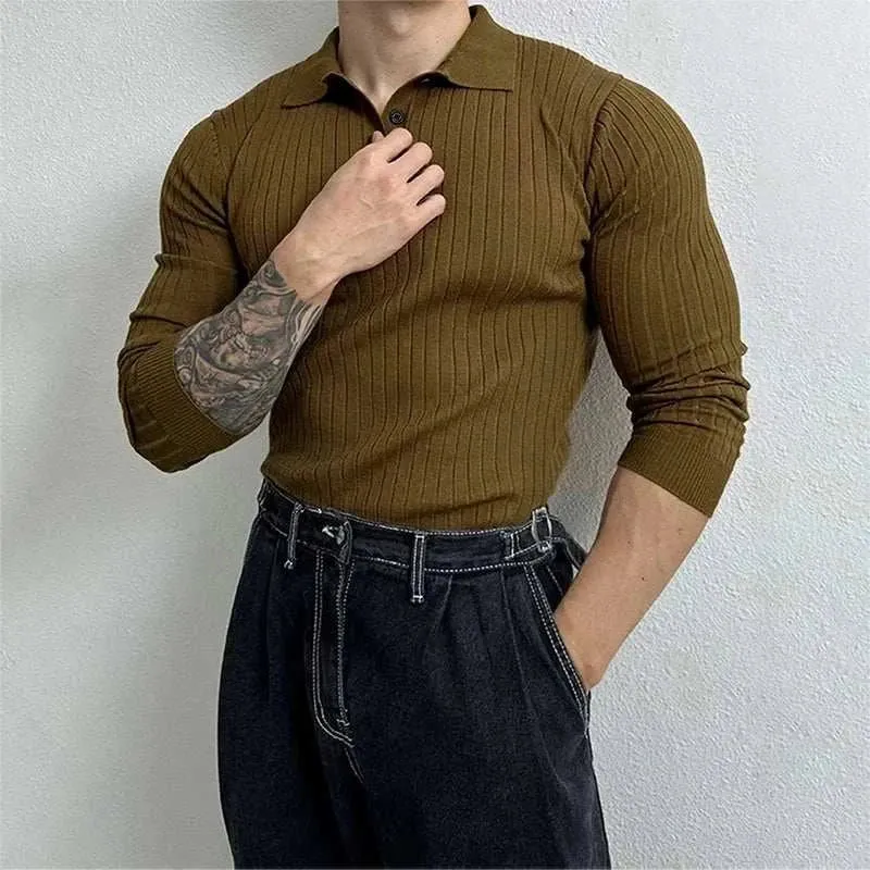 Muscle fit sweater