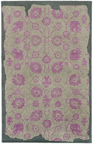 PANTONE UNIVERSE Color Influence 45104 Grey /Pink Rug