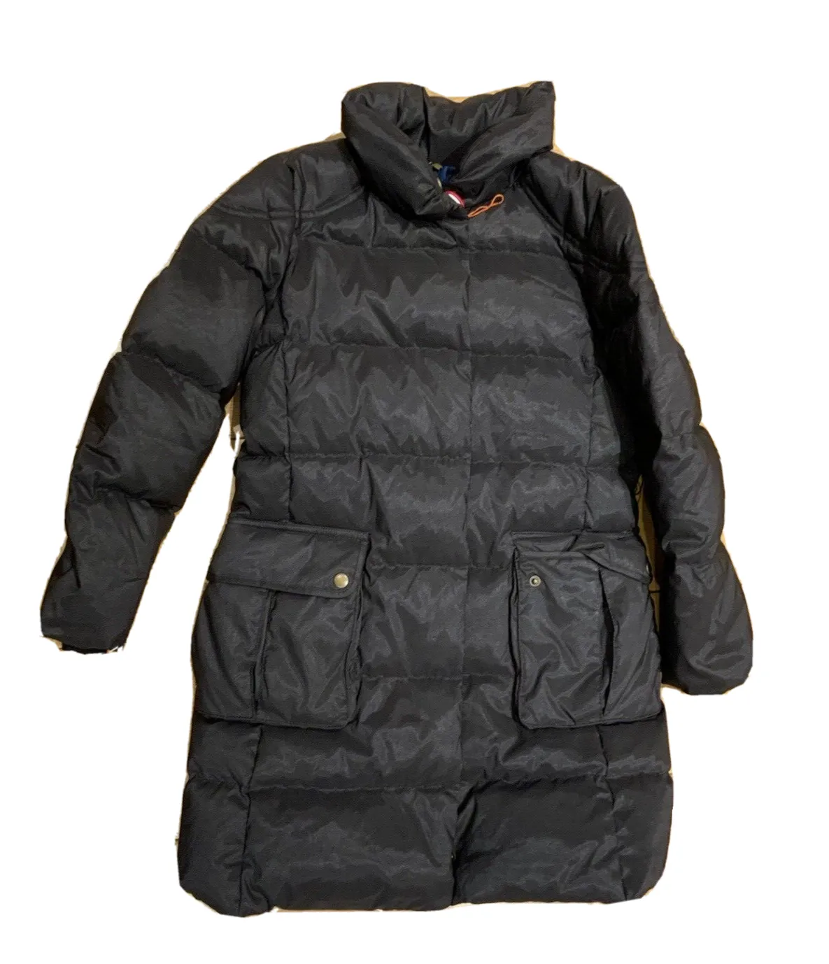 Ralph Lauren Girls' Puffer Black Winter Down Feather Coat Jacket M 8-10 years children