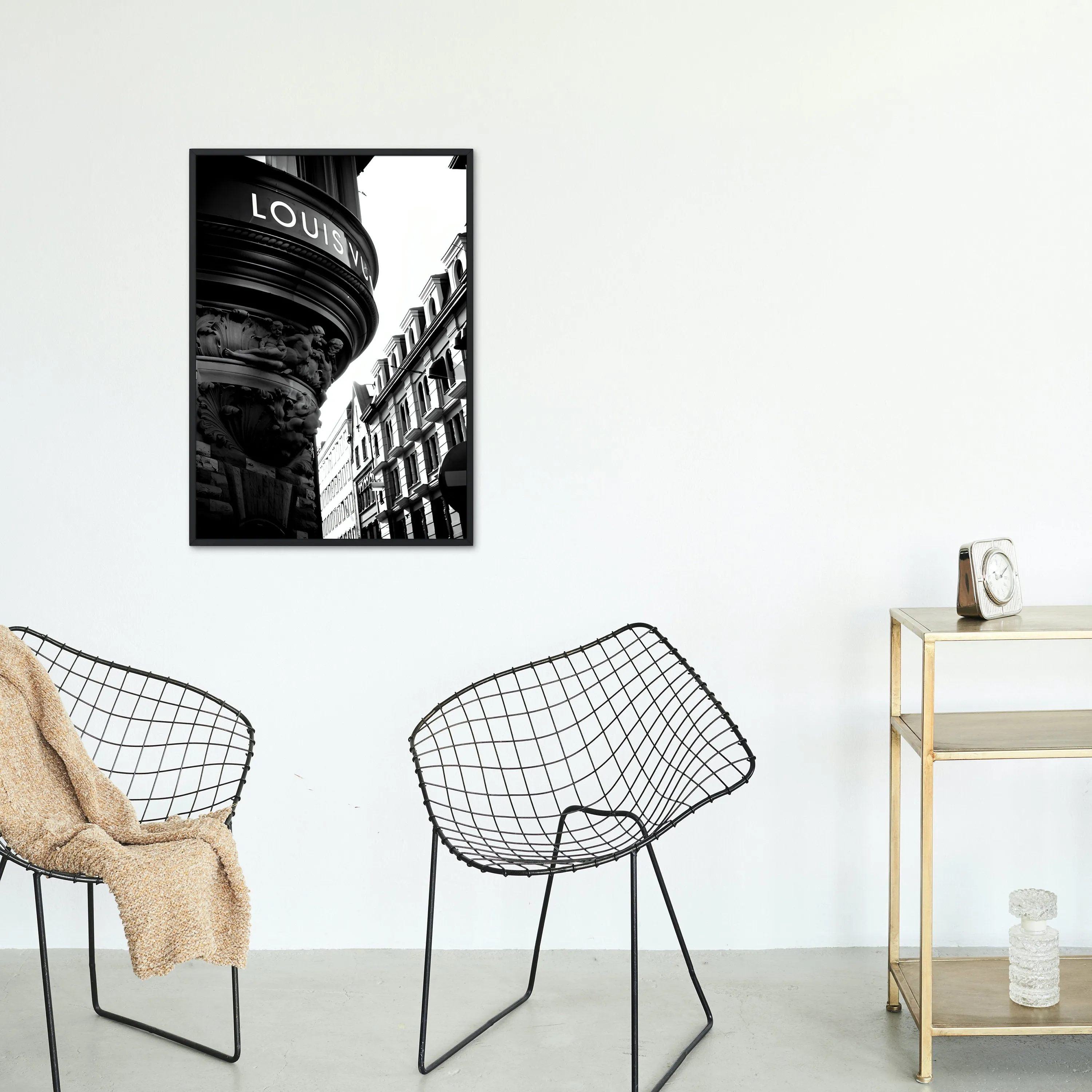 Set Of 3 Black And White Luxury Fashion Photography PRINTABLE ART, Fashion Posters, Luxury Car Poster, Black & White Glam Decor, Designer Prints