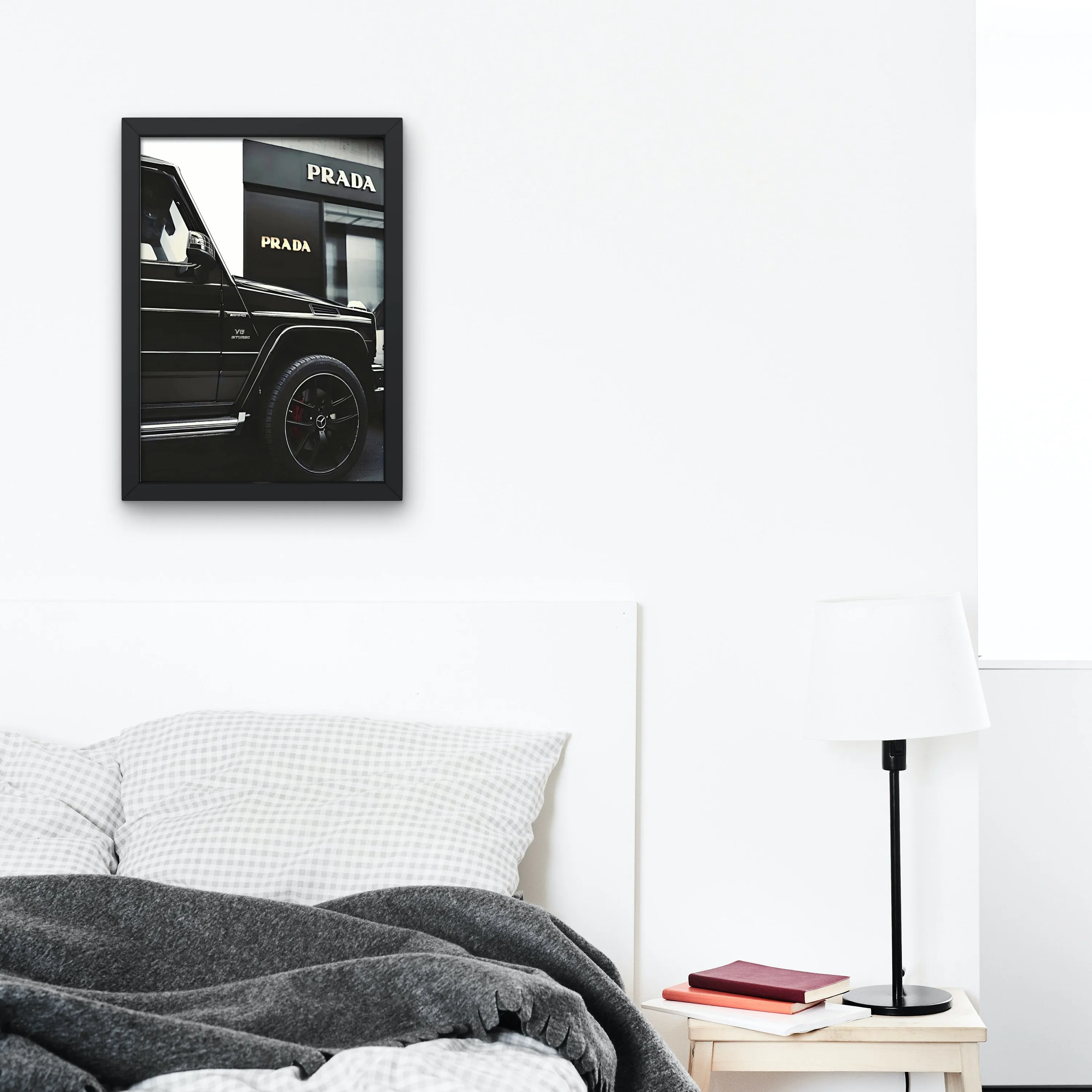 Set Of 3 Black And White Luxury Fashion Photography PRINTABLE ART, Fashion Posters, Luxury Car Poster, Black & White Glam Decor, Designer Prints