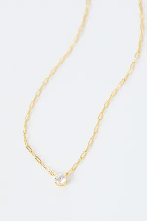 Tess Bezel On Link Chain
