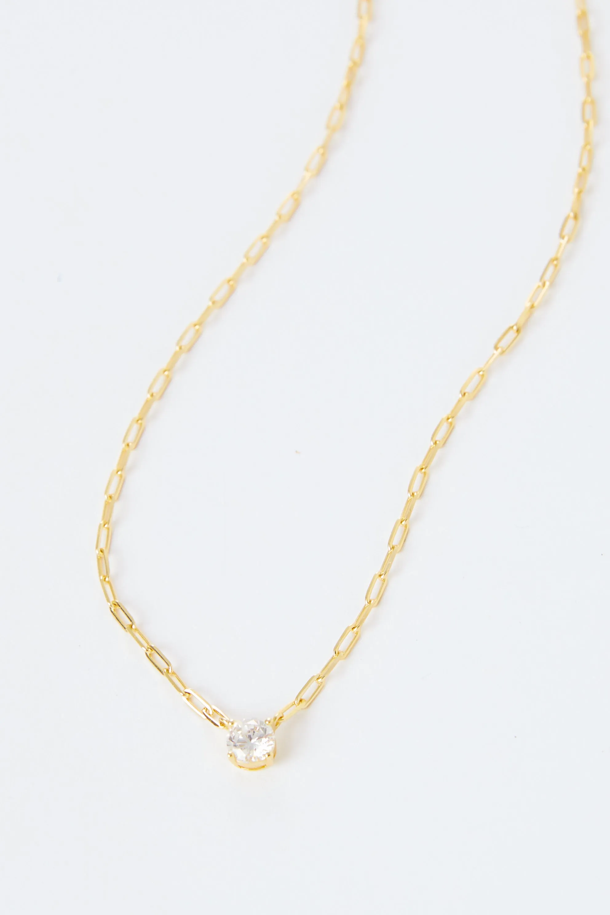 Tess Bezel On Link Chain