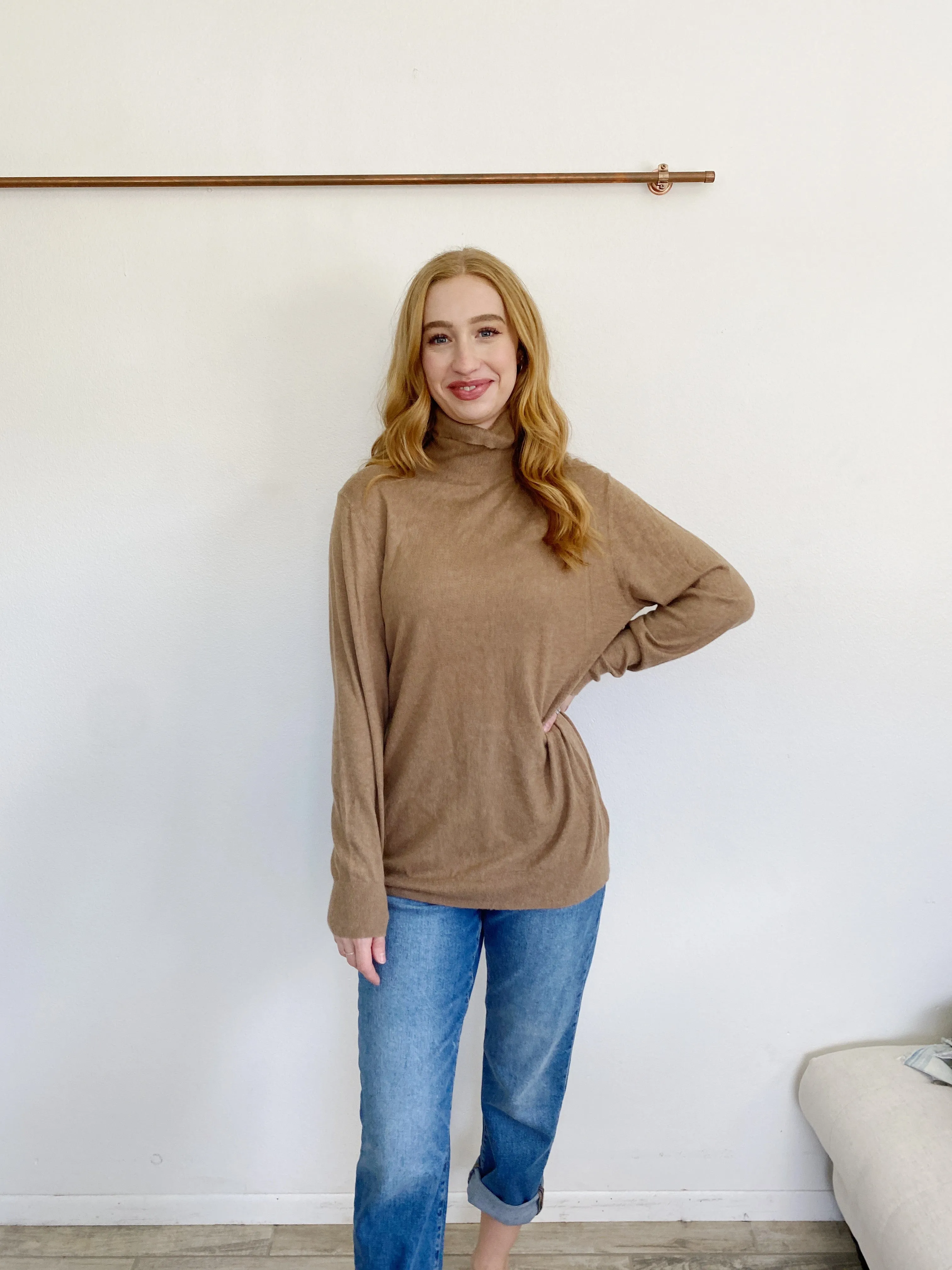 Treasure & Bond Cozy Turtleneck Sweater NWT Small