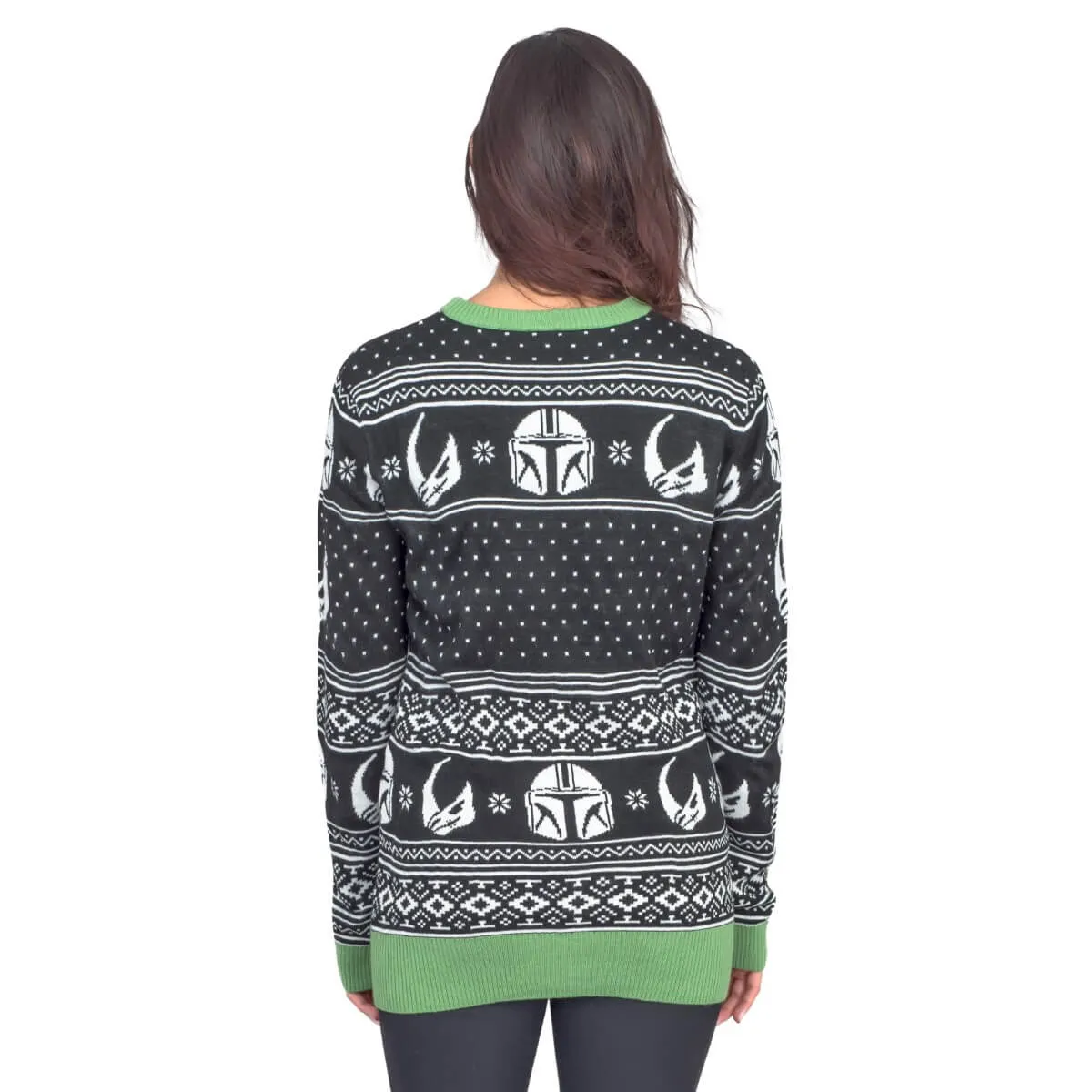 Ugly Christmas Sweater - 3D Baby Yoda Movement for Star Wars Fans