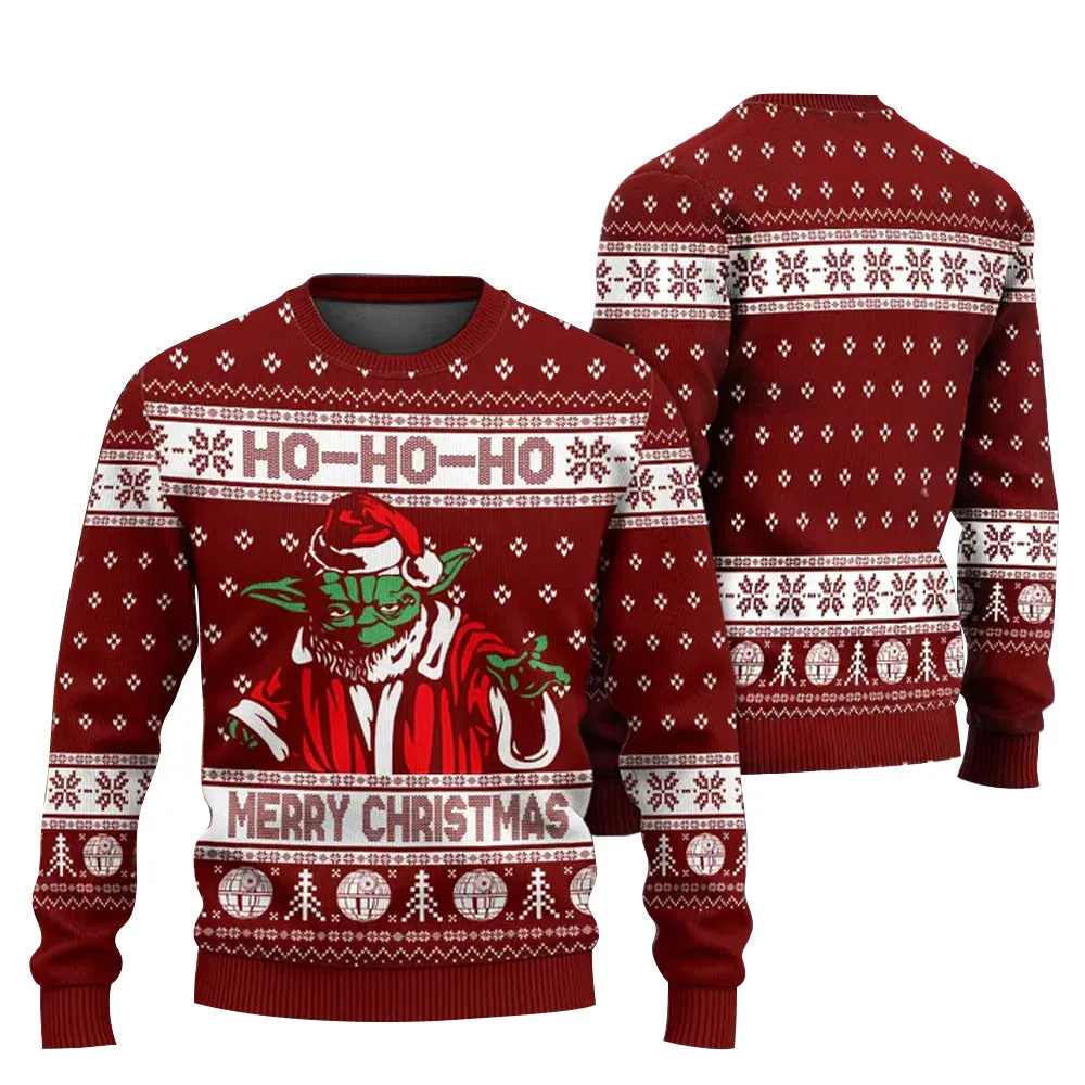 Ugly Christmas Sweater JulesRoche Festive All-Over-Print