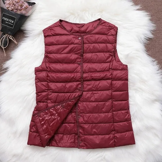 Ultra Light Duck Down Warm Jacket