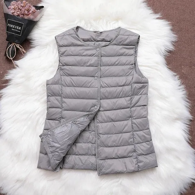Ultra Light Duck Down Warm Jacket