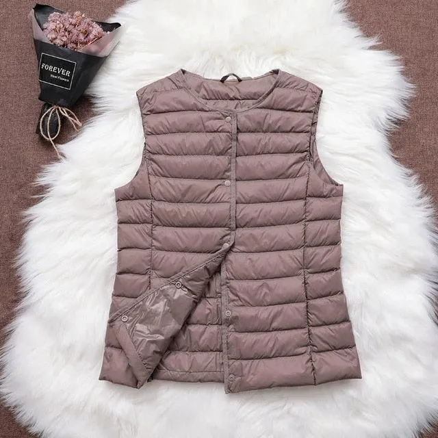 Ultra Light Duck Down Warm Jacket