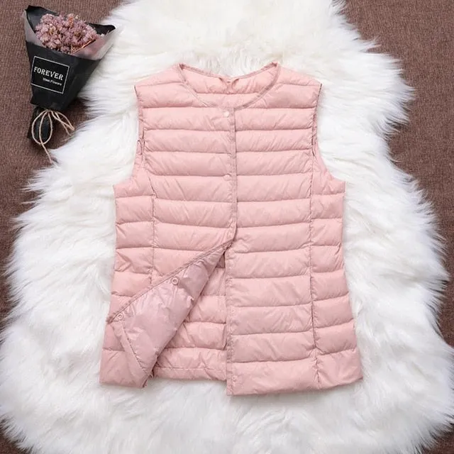 Ultra Light Duck Down Warm Jacket