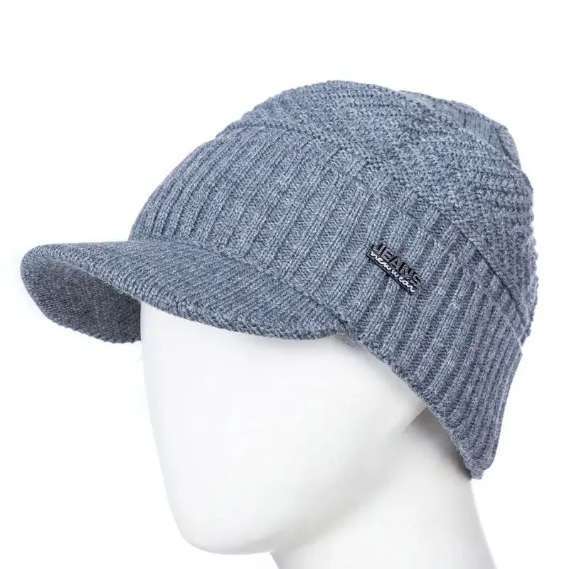 Unisex Warm Winter Beanie - High-Quality Cotton, Comfortable Fit