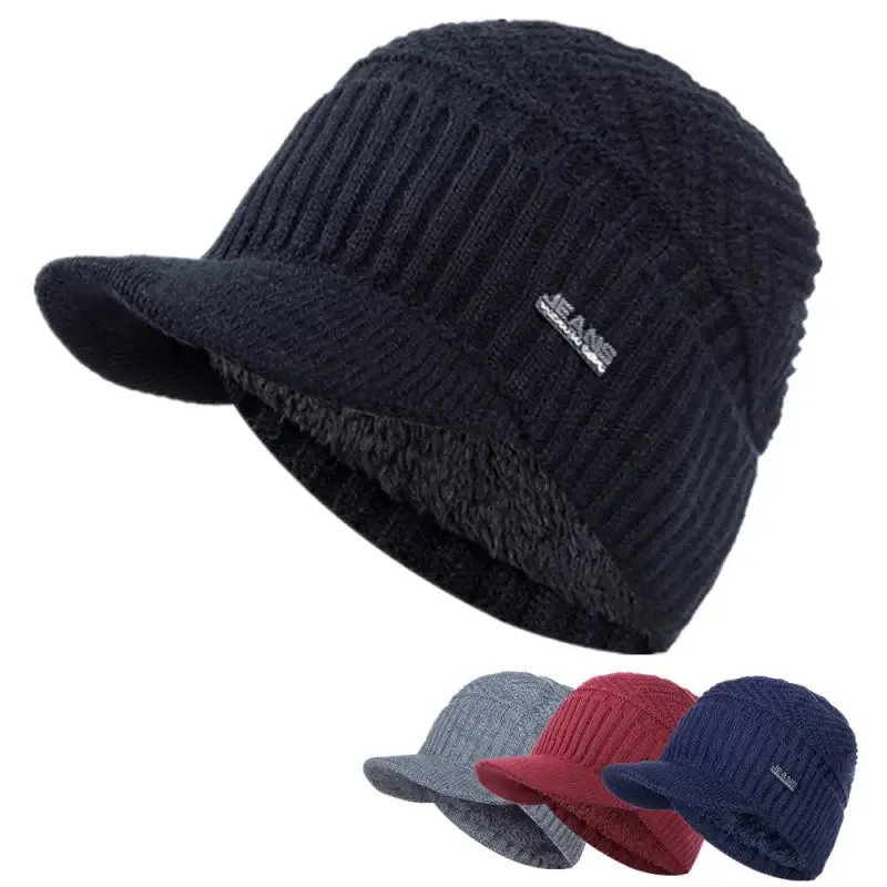 Unisex Warm Winter Beanie - High-Quality Cotton, Comfortable Fit