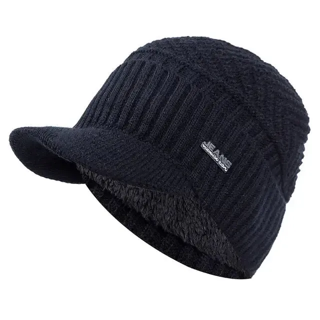 Unisex Warm Winter Beanie - High-Quality Cotton, Comfortable Fit