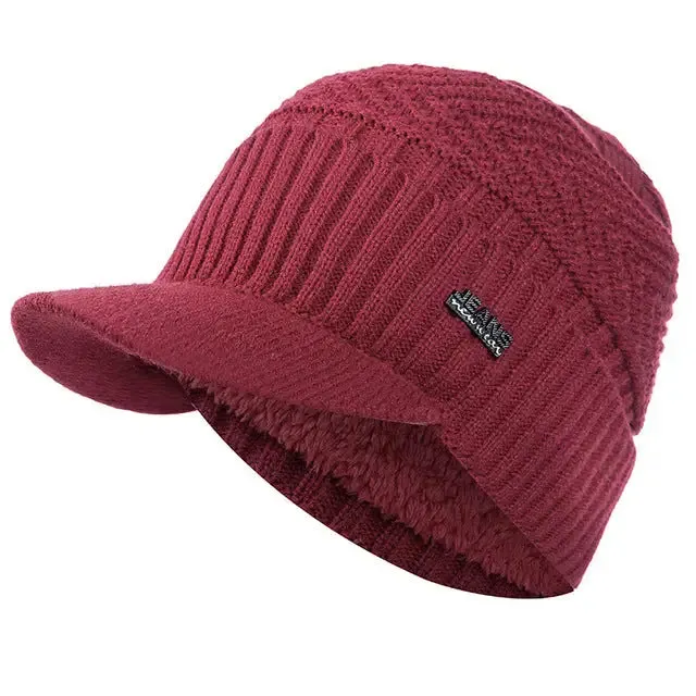 Unisex Warm Winter Beanie - High-Quality Cotton, Comfortable Fit