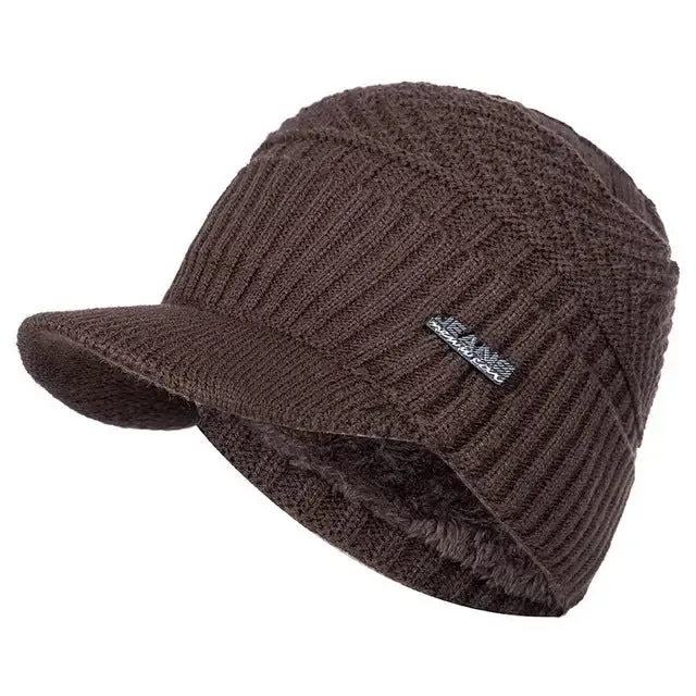 Unisex Warm Winter Beanie - High-Quality Cotton, Comfortable Fit
