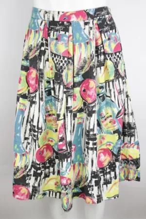 Vintage 50s Pleated Skirt - M
