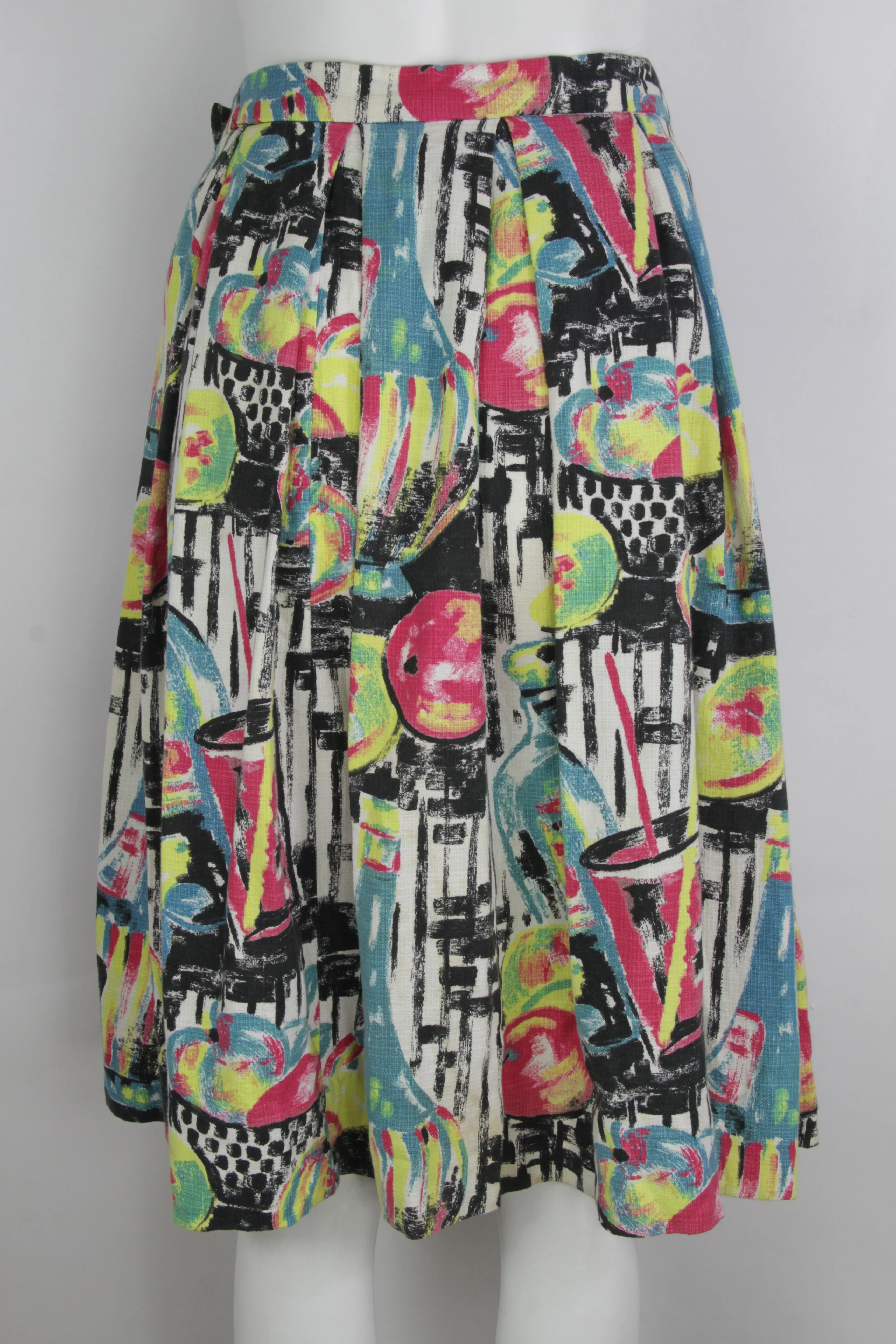 Vintage 50s Pleated Skirt - M