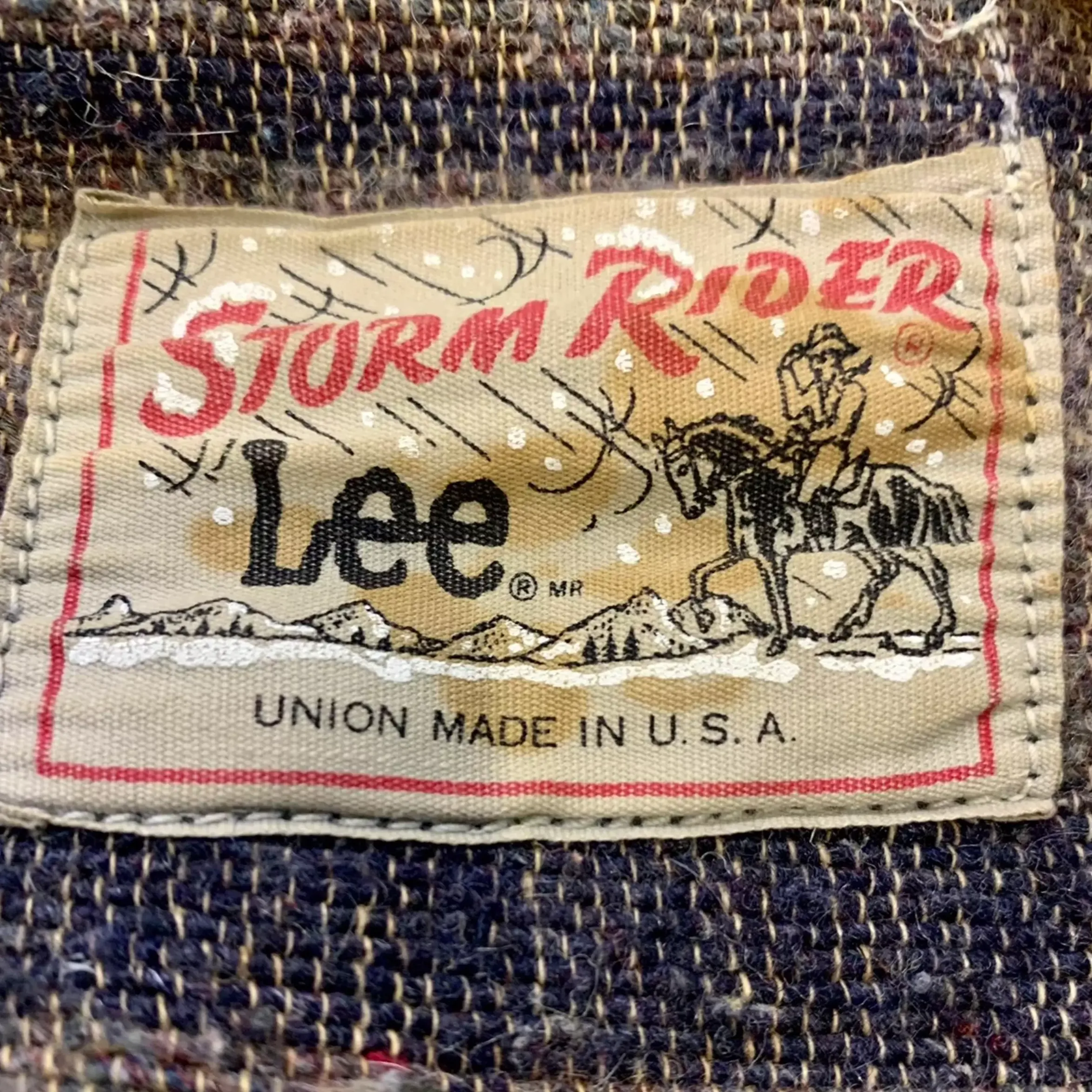 Vintage Lee Storm Rider Denim Jacket