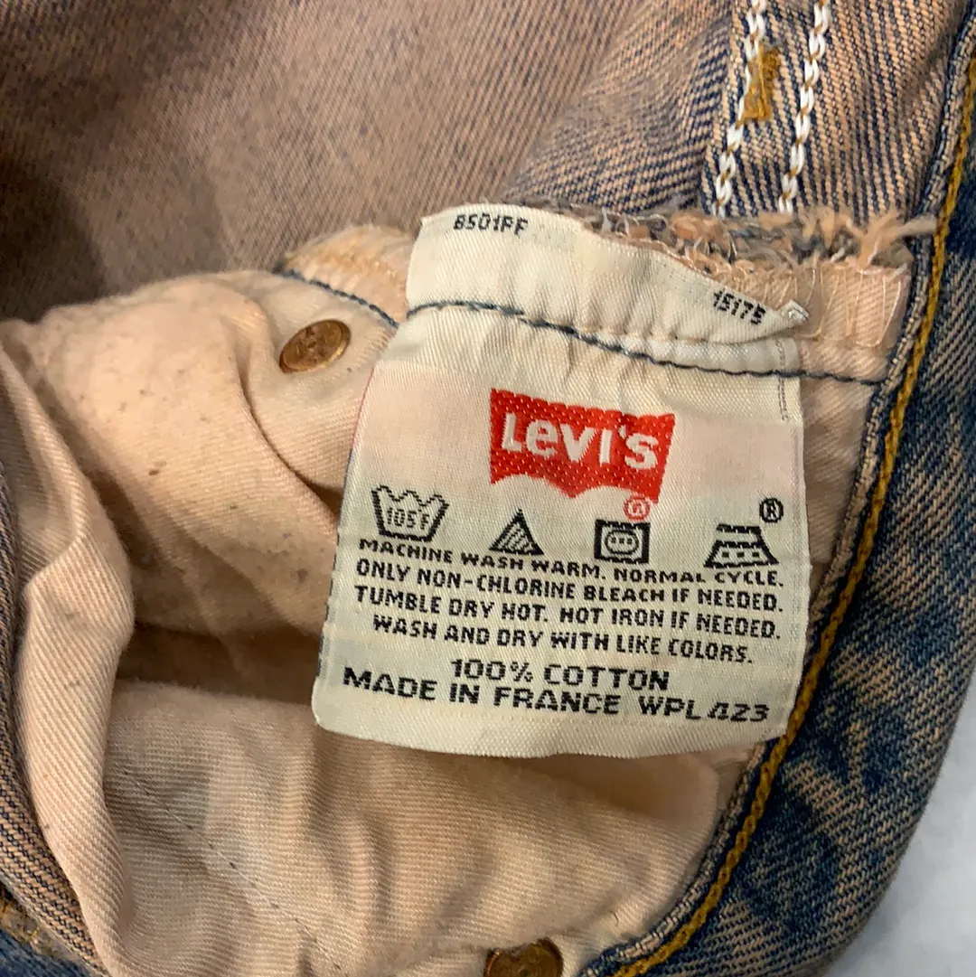 Vintage Levi’s 501 Denim Jeans - 31in