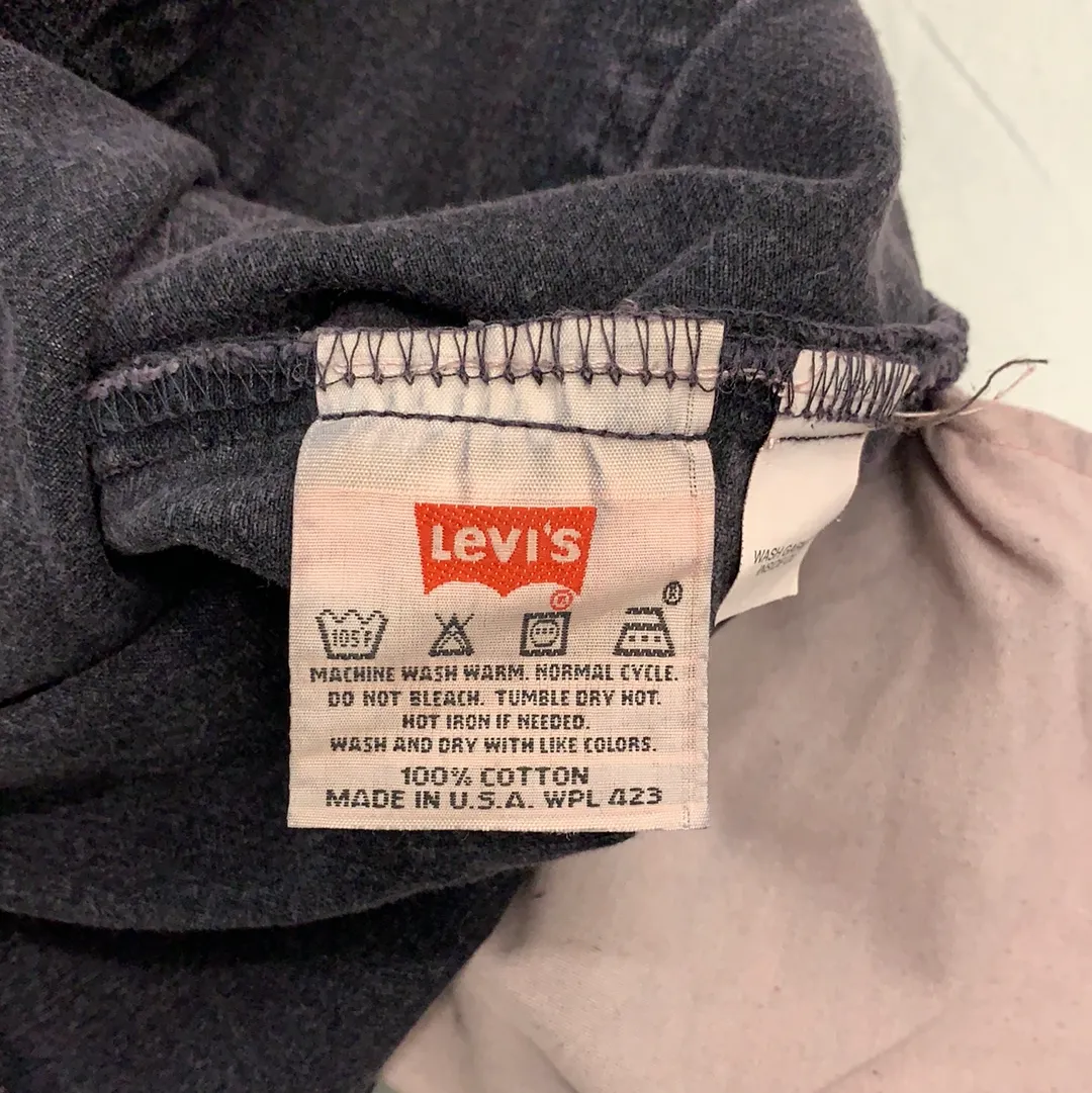 Vintage Levi’s denim 501 Custom Black Jeans - 33in