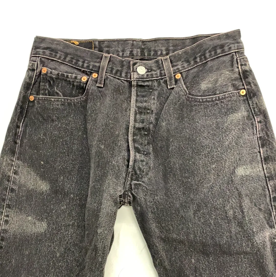 Vintage Levi’s denim 501 Custom Black Jeans - 33in