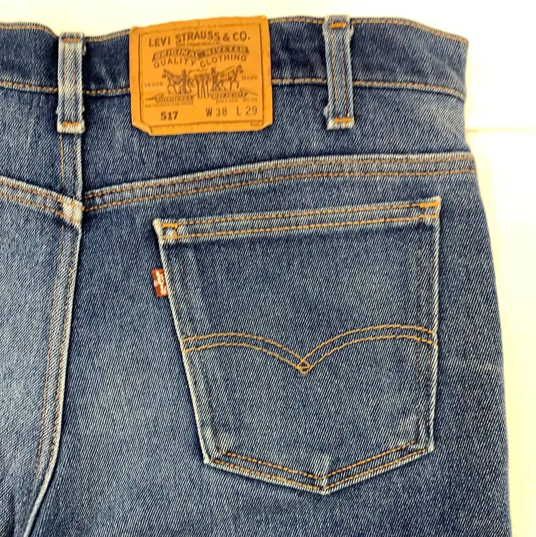 Vintage Levi’s Denim 517 Jeans - 38 in
