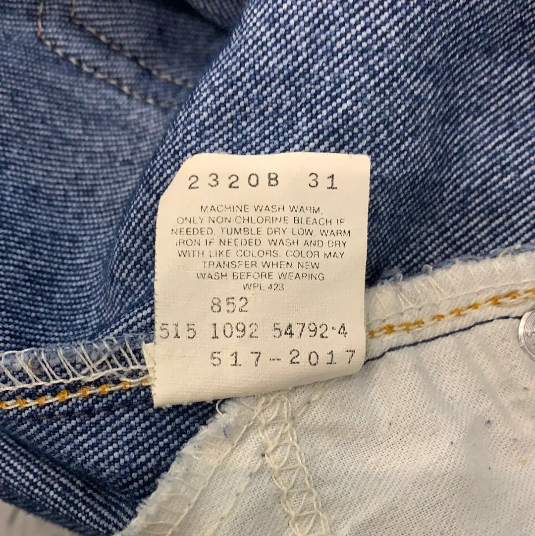 Vintage Levi’s Denim 517 Jeans - 38 in