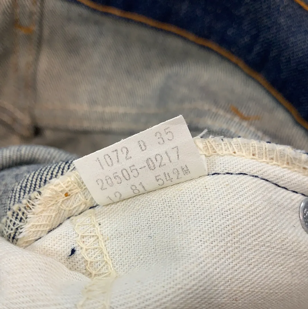 Vintage Levi’s denim pants 505 - 28in