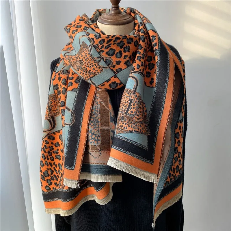 Warm Cashmere Shawl Scarf