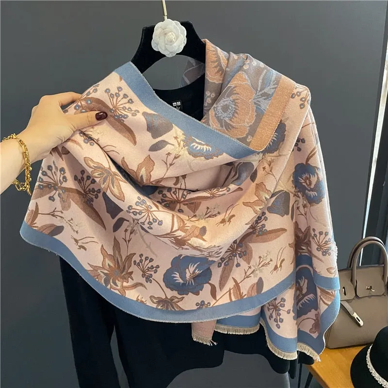 Warm Cashmere Shawl Scarf